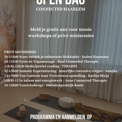 Verhuur van representatieve praktijkruimten aan behandelaars die een holistische visie delen.