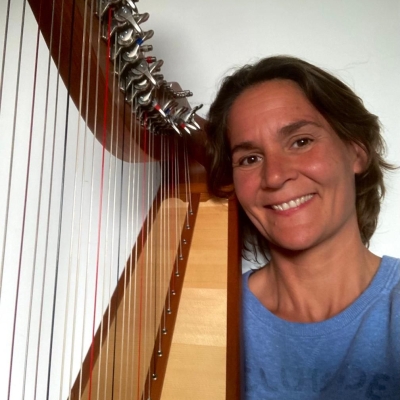 Harpmuziek en Restorative Yoga Nidra.