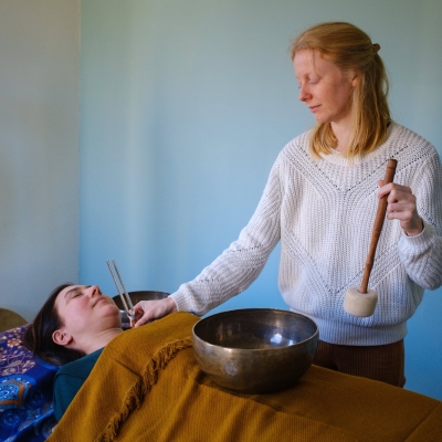 Klankschaalmassage 1 op 1 of duo