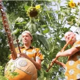 Meditatief concert  Kees van Boxtel op bansuri en Albert Distelbrink op kora