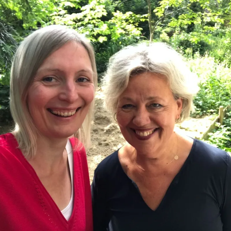 Marijke Lucassen en Jacobien de Bruijn
