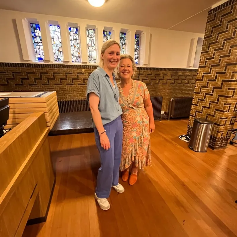 Marijke Lucassen en Jacobien de Bruijn