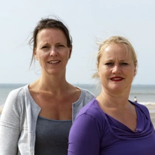 Elise Alders en Martine Klumper